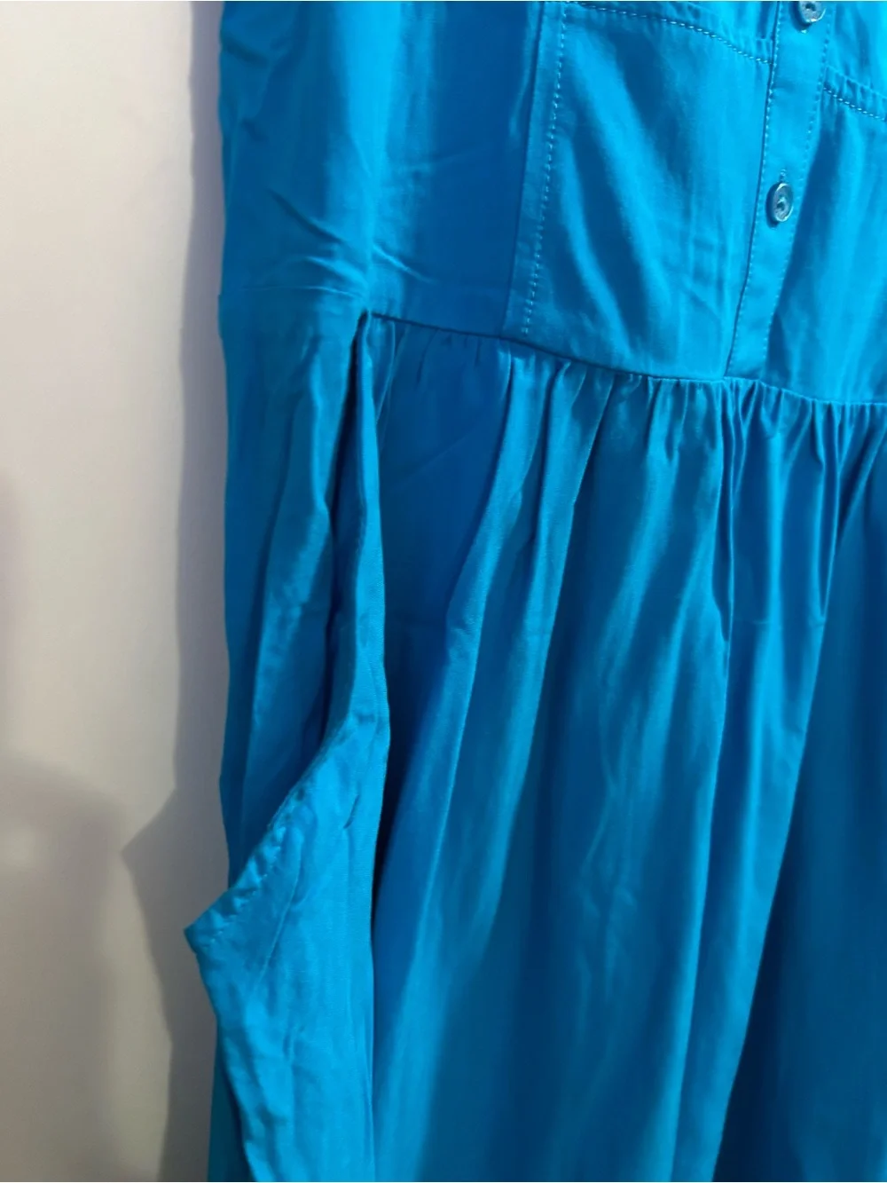 Express smocked back mini dress - Picture 3 of 5